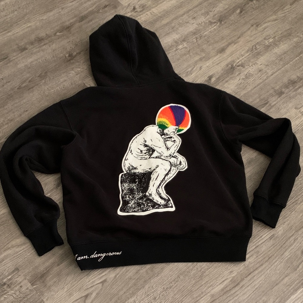 Pleasures “I Think I Am Dangerous” Hoodie szXL Used